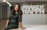 Karima Ben Abdelmalek, présidente d'Happn, le 8 juin 2023 à Paris