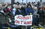 "Johnny on t'aime", les fans sont rassemblés le 9 décembre 2017 devant l'Eglise de la Madeleine à Paris