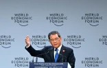 Le Premier ministre chinois Li Qiang à l'ouverture du Forum économique mondial à Tianjin, le 27 juin 2023 en Chine