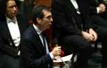 Le ministre du Travail Jean-Pierre Farandou s'exprime devant l'Assemblée nationale, le 2 décembre 2025 à Paris