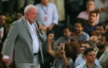 L'ancien président brésilien Luiz Inacio Lula da Silva, candidat à la présidentielle, lors d'un meeting avec des leaders évangéliques, le 9 septembre 2022 à Rio de Janeiro