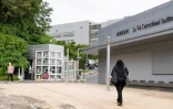 L'entrée du centre correctionnel Lo Wu, le 4 novembre 2021 à Hong Kong