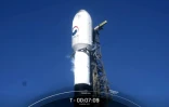 Image tirée d'une vidéo de SpaceX montrant le lancement par une fusée Falcon 9 d'un satellige sud-coréen d'observation militaire à la base aérienne de Vandenberg, le 1er décembre 2023 en Californie