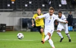 L'attaquant des Bleus Antoine Griezmann pendant le match de Ligue des nations contre la Suède, le 5 septembrre 2020 à Solna