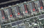 Image satellite diffusée le 19 août 2022 par Maxar Technologies de la centrale nucléaire ukrainienne de Zaporijjia