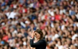 La sélectionneuse des Bleues lors du quart de finale du Mondial contre les Etats-Unis au Parc des Princes, le 28 juin 2019