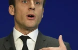Le candidat à la présidentielle de 2017 Emmanuel Macron à Paris, le 19 janvier 2017