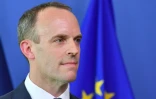 Dominic Raab, ministre britannique chargé du Brexit, à Bruxelles le 19 juillet 2018