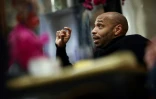 Le sélectionneur Thierry Henry à l'AFP, le 19 janvier 2024 à Paris 