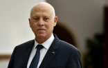 Le président tunisien Kais Saied, le 15 décembre 2021 à Tunis