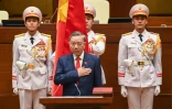 To Lam prête serment en tant que président du Vietnam lors de la session d'été de l'Assemblée nationale à Hanoï, le 22 mai 2024