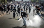 Affrontements entre manifestants et forces de sécurité à Antananarivo, le 11 octobre 2025 à Madagascar