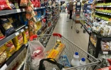 Dans un supermarché de Buenos Aires, le 10 septembre 2025 en Argentine