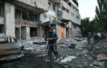 Après des frappes russes à Khakiv (nord-est de l'Ukraine), le 12 juin 2025