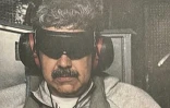 Cette image diffusée par Donald Trump sur son réseau Truth Social le 3 janvier 2026 présente le dirigeant vénézuélien Nicolas Maduro après sa capture par les forces spéciales américaines 