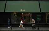 Le magasin Harrods Ă Londres, le 20 septembre 2024