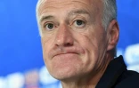 Didier Deschamps en conférence de presse le 20 juin 2018 à Ekaterinbourg
