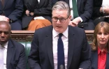 Image tiré d'une séquence diffusée par l'Unité d'enregistrement parlementaire britannique (PRU) via le site web Parliament TV, le 20 avril 2026, du Premier ministre britannique Keir Starmer faisant une déclaration concernant la procédure de vérification des antécédents de l'ancien ambassadeur du Royaume-Uni aux États-Unis, Peter Mandelson