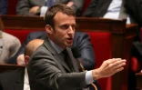 Emmanuel Macron le 18 mai 2016 à l'Assemblée nationale à Paris