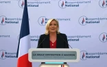 Marine Le Pen (Rassemblement national) est arrivée largement en tête dans sa circonscription le 12 juin 2022