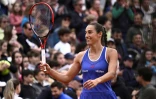 Caroline Garcia lors d'un entraînement à Roland-Garros, le 24 mai 2025 