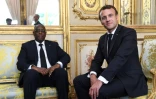 Le président Macron (D) et le président sénégalais Macky Sall (G), le 15 mai 2019 à l'Elysée