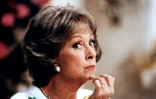 L'actrice française Danielle Darrieux, lors d'une répétition au théâtre Hebertot à Paris, le 4 février 1987