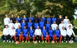 L'équipe de France Espoirs, le 30 août 2016 à Clairefontaine-en-Yvelines