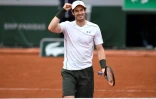Andy Murray vainqueur de Stanislas Wawrinka à Roland-Garros, le 3 juin 2016
