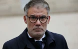 Le premier secrétaire du Parti socialiste Olivier Faure, le 10 octobre 2025 à l'Elysée, à Paris
