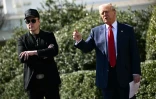 Le président américain Donald Trump (d) et le patron de SpaceX et Tesla, Elon Musk, le 11 mars 2025 à la Maison Blanche, à Washington