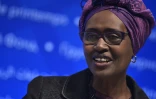 Winnie Byanyima, directrice exécutive d'Oxfam International, le 17 avril 2016 à Washington