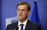 Le Premier ministre slovène Miro Cerar, lors du mini-sommet à Bruxelles sur la question des migrants, le 25 octobre 2015