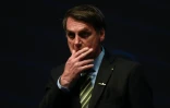 Jair Bolsonaro, alors président du Brésil, le 11 octobre 2019 à Rio de Janeiro