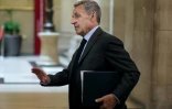 L'ancien président de la République Nicolas Sarkozy le 6 mai 2026 au palais de justice de Paris