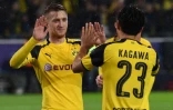 Marco Reus et Shinji Kagawa ont tous marqué pour Dortmund face au Legia Varsovie, le 22 novembre 2016 au Signal Iduna Park