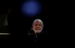 L'ancien président brésilien de gauche Luiz Inacio Lula da Silva pendant un événement à l'Université de Sao Paulo, le 15 août 2022