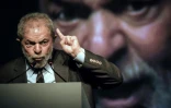 L'ancien président brésilien Luiz Inacio Lula Da Silva, lors d'un Congrès sur le thème de l'industrie, à Rio, le 4 octobre 2016