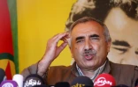 Murat Karayilan, l'un des chefs du PKK, le 25 avril 2013 à Qandil en Irak