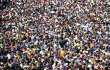 L'opposant Juan Guaido s'exprime devant ses partisans rassemblés à Caracas, le 2 février 2019