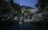 Près de Positano, sur la côte amlfitaine, le 1er juillet 2020