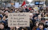 Marche républicaine le 11 janvier 2015 à Paris après les attentats