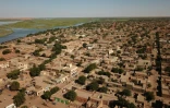 Vue aérienne de Gao, Mali, le 26 novembre 2019