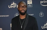 L'ancien milieu de terrain français Lassana Diarra aux Trophées UNFP à Paris, le 28 mai 2023 