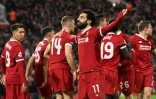 Mohamed Salah, buteur avec Liverpool face à Manchester City en Ligue des champions à Anfield, le 4 avril 2018