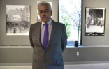 L'homme d'affaires palestino-américain Faisal Saleh, fondateur du "Palestine Museum US", le 22 avril 2018 à Woodbridge