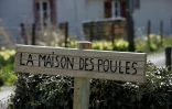 Entrée de la ferme de Coussac-Bonneval (40 km au sud de Limoges), le 6 avril 2018