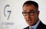 Le ministre allemand de l'Agriculture Cem Ozdemir au G7 à Stuttgart le 14 mai 2022