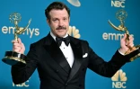 L'acteur Jason Sudeikis a remporté l'Emmy du meilleur acteur dans une série comique, à Los Angeles, le 12 septembre 2022
