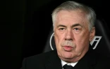 L'entraîneur italien Carlo Ancelotti avant un match entre le Real Madrid et le RC Celta de Vigo au stade Santiago Bernabeu de Madrid, le 16 janvier 2025